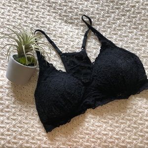 Aerie Black Padded Bralette